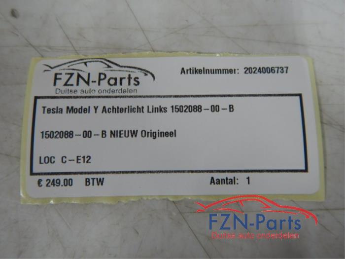 Achterlicht links Tesla Model Y (22724725)
