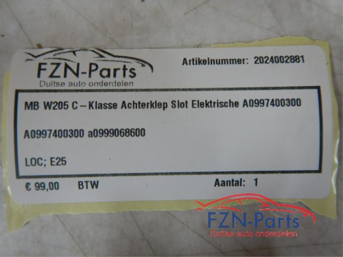 Achterklep motor Mercedes C-Klasse (22745111)
