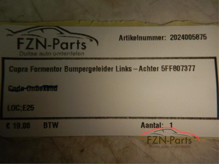 Bumpersteun links-achter Cupra Formentor (22742434)