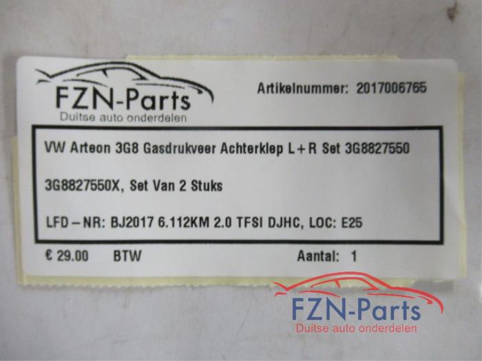 VW Arteon 3G8 Gasdrukveer Achterklep L+R Set
