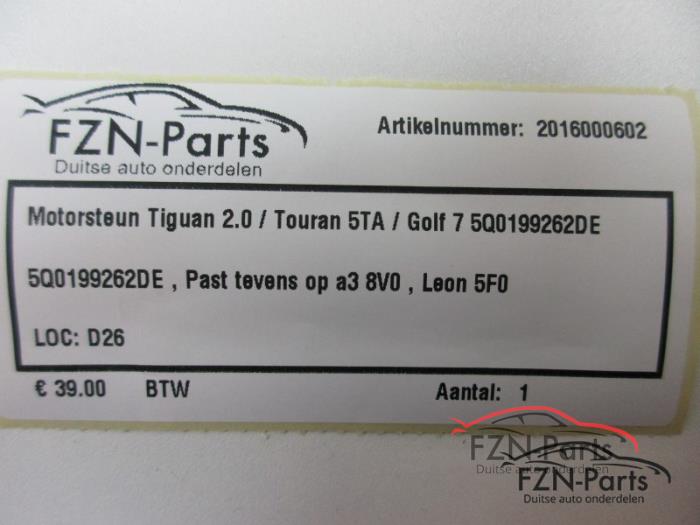Motorsteun Audi A3 (22736600)