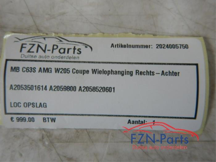 Wielophanging rechts-achter Mercedes C-Klasse (22729604)