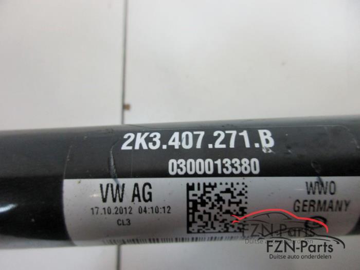 Aandrijfas links-voor Volkswagen Caddy (22725194)