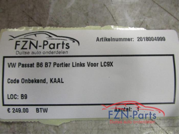 Portier 4Deurs links-voor Volkswagen Passat (22742810)