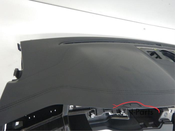 VW Arteon 3G8 Dashboard + Airbag set Zwart Leer