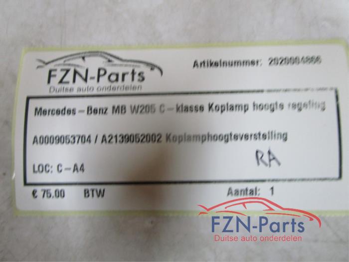 Mercedes-Benz MB W205 C-Klasse Koplamp Hoogte regeling RA