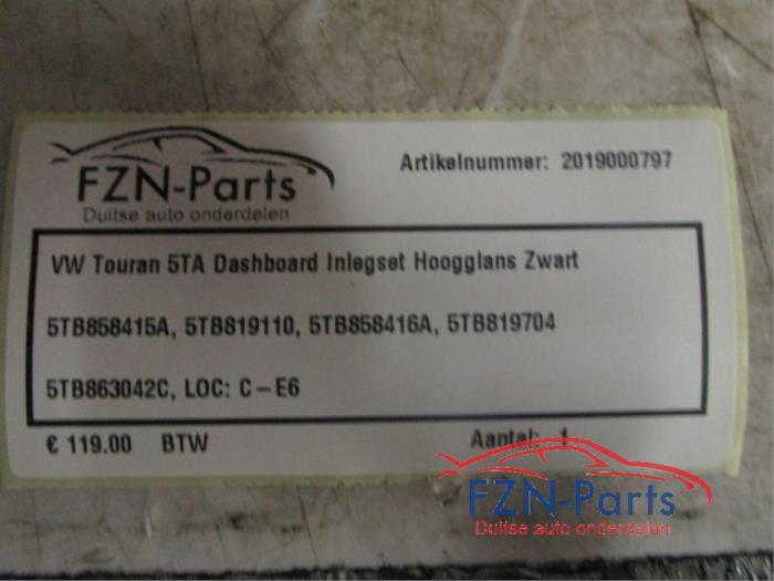 Dashboard deel Volkswagen Touran (22741260)