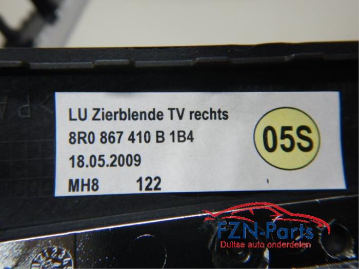 Audi Q5 8R Sierlijsten Portieren Set Bruin Glans