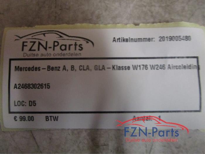 Mercedes-Benz A, B, CLA, GLA-Klasse W176 W246