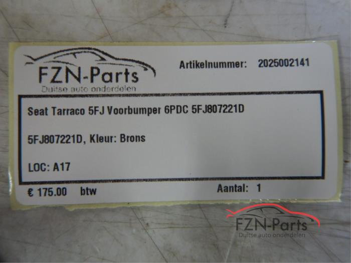 Voorbumper Seat Tarraco (22722278)