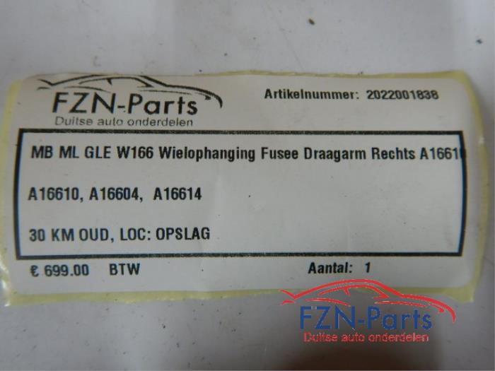Draagarm links-voor Mercedes GLE (22727516)