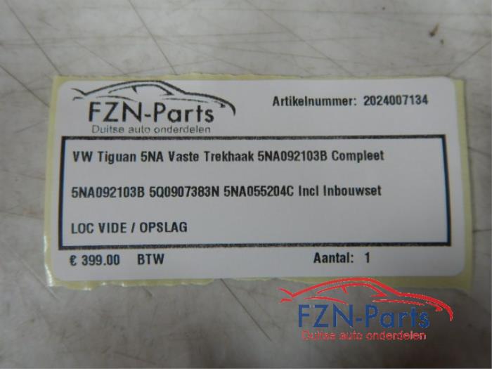 Trekhaak Volkswagen Tiguan (22728158)