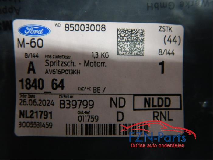 Ford Focus Bodemplaat Motorzijde