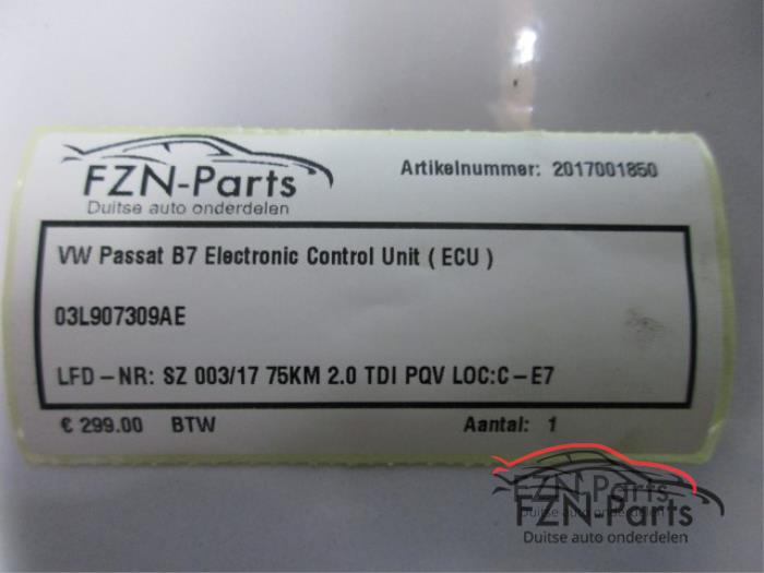 VW Passat B7 Electronic Control Unit ( ECU )