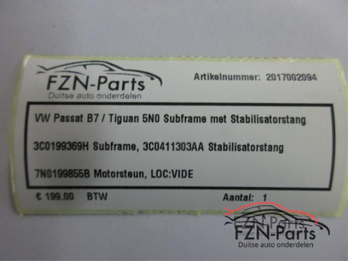 Subframe Volkswagen Passat (22726137)