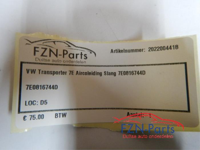VW Transporter 7E Aircoleiding Slang