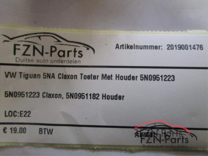 Claxon Volkswagen Tiguan (22727268)