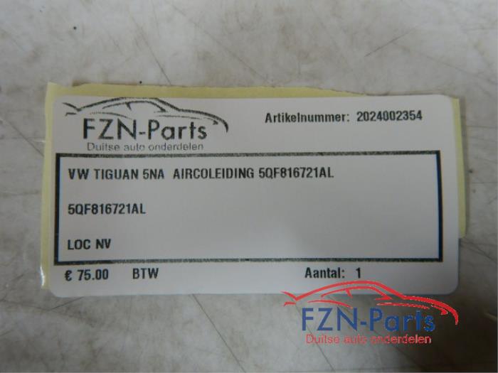 VW Tiguan 5NA Airocleiding Aircoslang