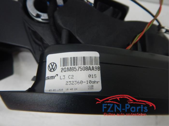 VW T-Cross 2GM (Zij,Buitenspiegel) Spiegel Rechts Inklapbaar Side 2GM