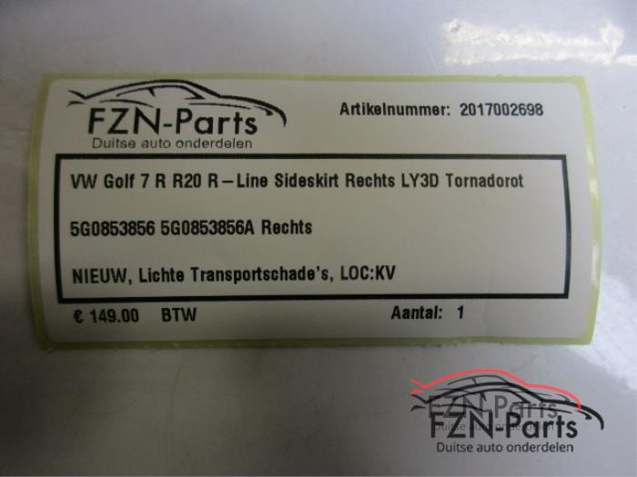 Zijskirt rechts Volkswagen Golf (22727790)