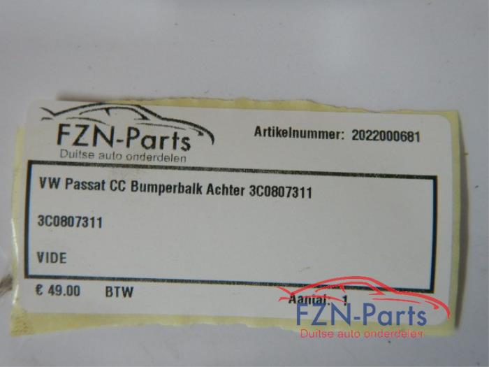 VW Passat CC Bumperbalk Achter