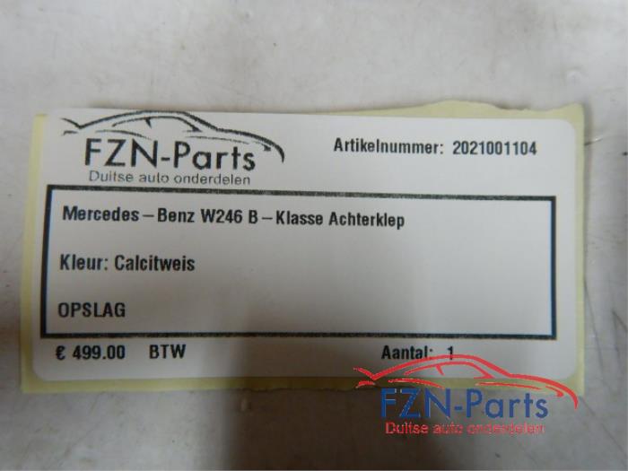 Mercedes-Benz W246 B-Klasse Achterklep 9650