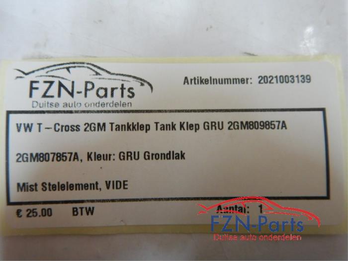 Tank Klep Volkswagen T-Cross (22728198)