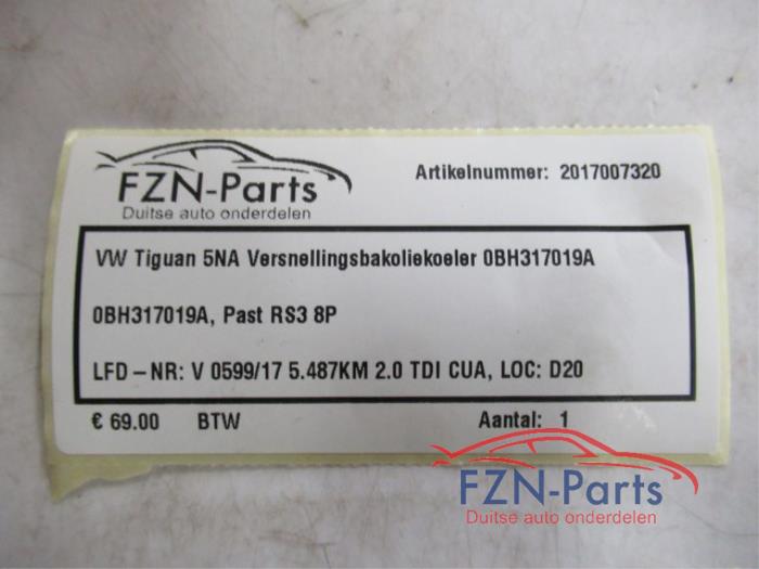 Oliekoeler Volkswagen Tiguan (22739674)