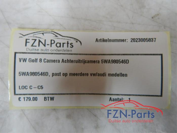 VW Golf 8 Camera Achteruitrijcamera