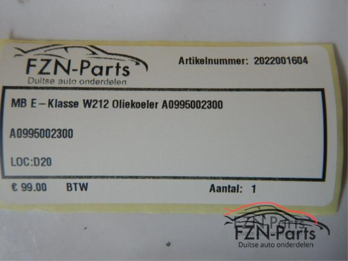 Oliekoeler Mercedes E-Klasse (22741004)