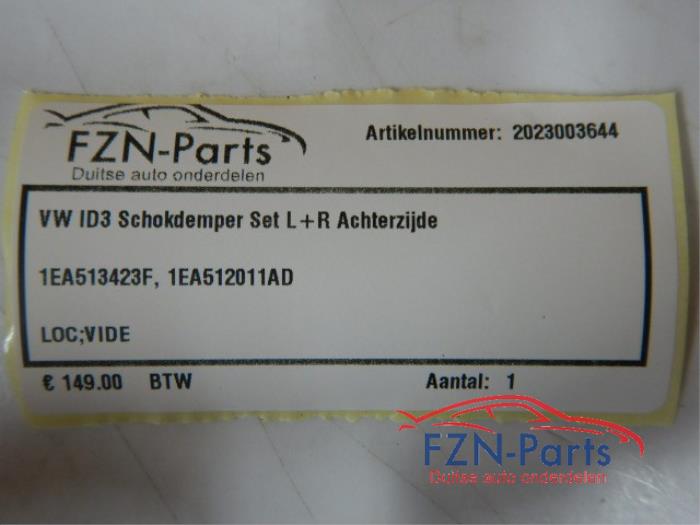 VW ID3 Schokdemper Set L+R Achterzijde
