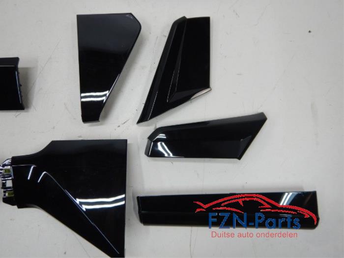 Audi E-Tron Inlegset Dashboard Hoogglans Zwart