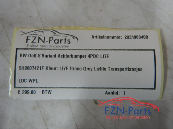 Achterbumper Volkswagen Golf (22723743)