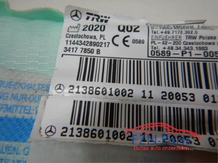 Airbag hemel rechts Mercedes E-Klasse (22730374)
