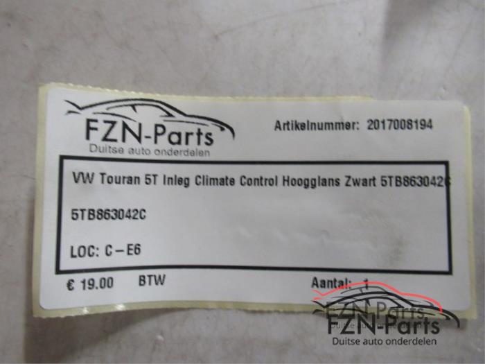 Climatronic Paneel Volkswagen Touran (22741782)