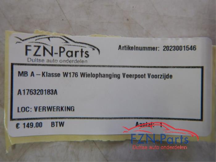 Wielophanging links-voor Mercedes A-Klasse (22743619)