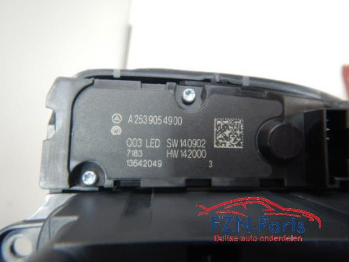 Navigatie bedienings paneel Mercedes GLC-Klasse (22741783)