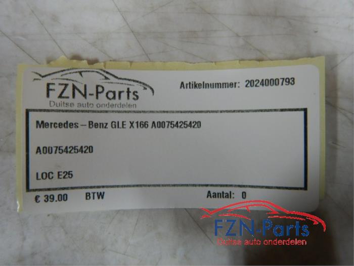 Claxon Mercedes GLE (22727245)
