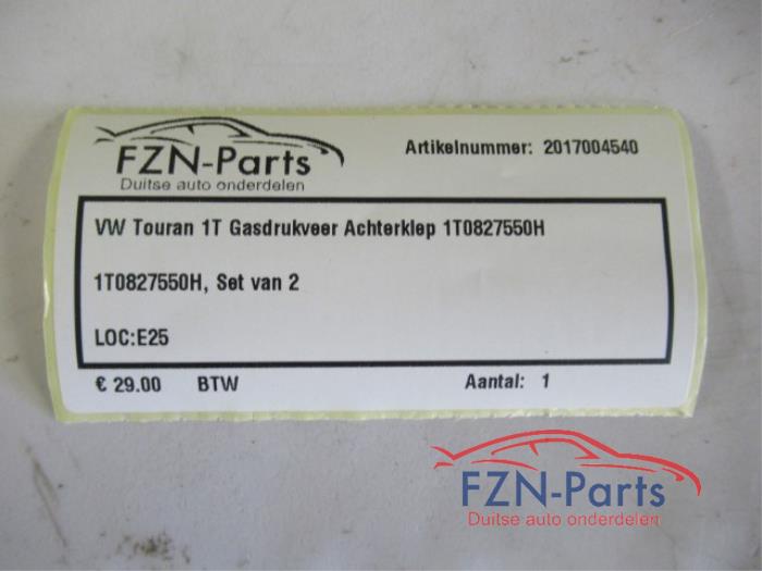 Set Gasdempers Achterklep Volkswagen Touran (22741673)