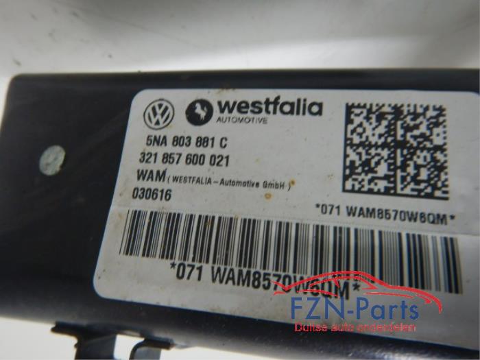 VW Tiguan 5NA Elektrische Wegklapbare Trekhaak+Module