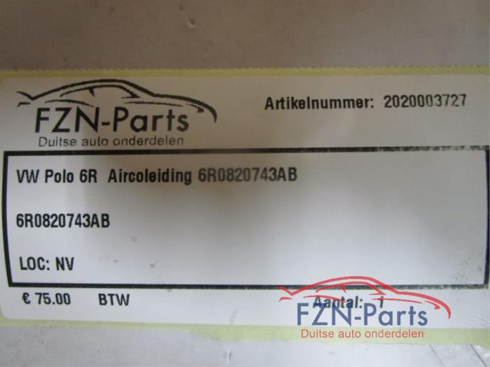 VW Polo 6R Aircoleiding