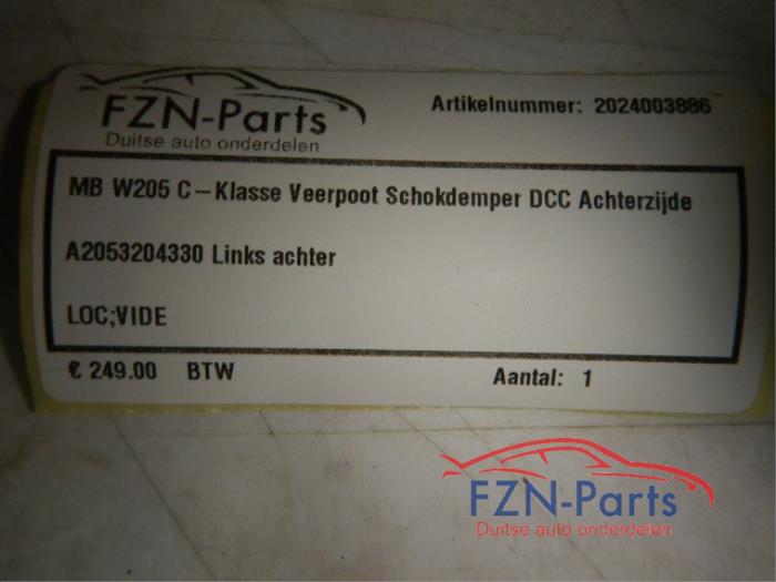 Schokdemperpoot links-achter Mercedes C-Klasse (22741233)