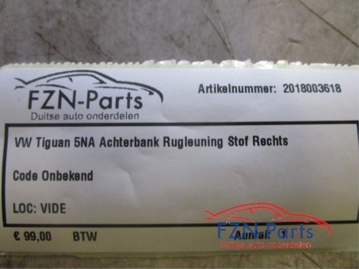 Achterbank Volkswagen Tiguan (22739616)