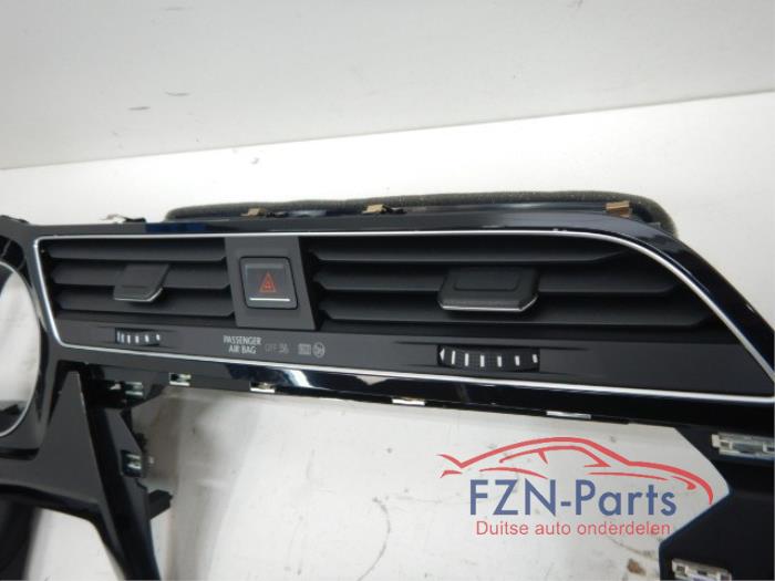 VW Touran 5TA Dashboard Inlegset Hoogglans Zwart