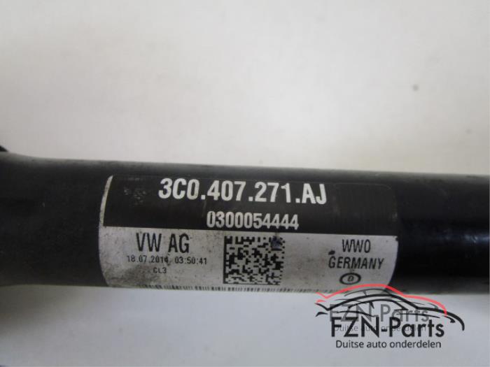 VW Passat 3C Aandrijfas Links
