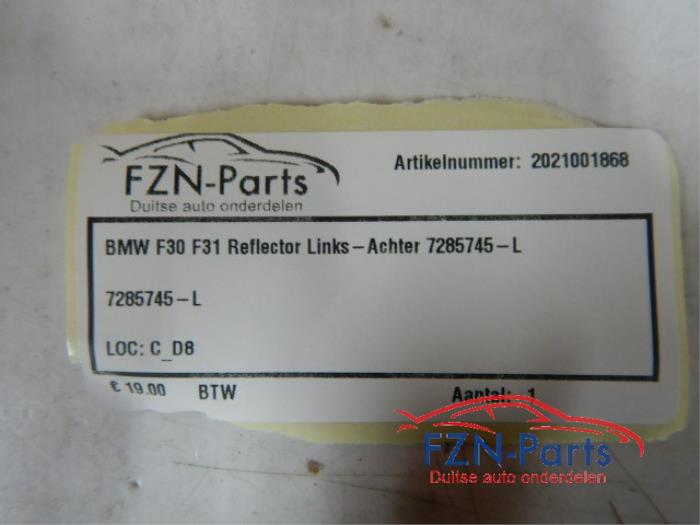 Achterklep reflector links BMW 3-Serie (22742315)