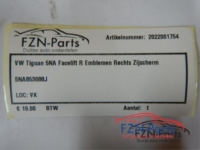 Embleem Volkswagen Tiguan (22739194)