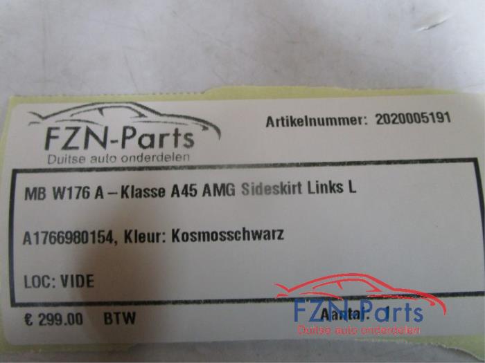 Mercedes-Benz W176 A-Klasse AMG Sideskirt Links