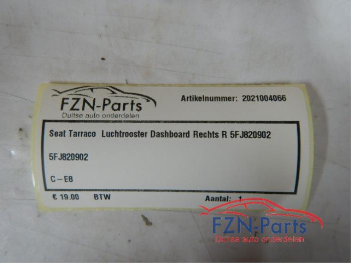 Luchtrooster Dashboard Seat Tarraco (22735935)