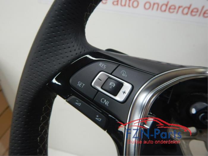 VW Polo 6C Stuur MF+ACC+CNL+F1 Geperforeerd
